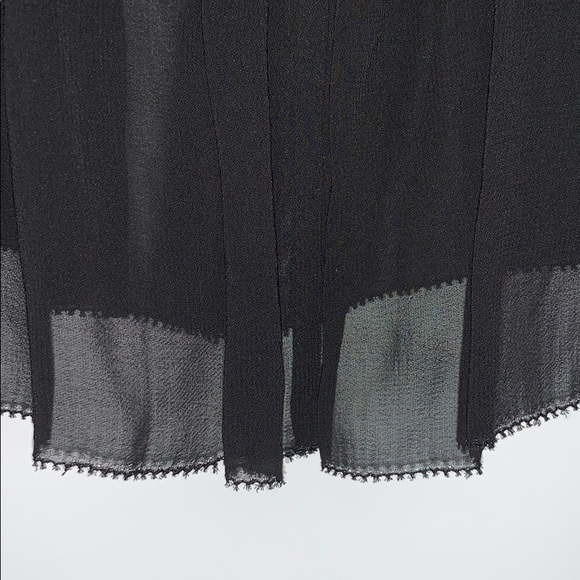 Aritzia Wilfred Sheer Black Blouse - Picture 7 of 7